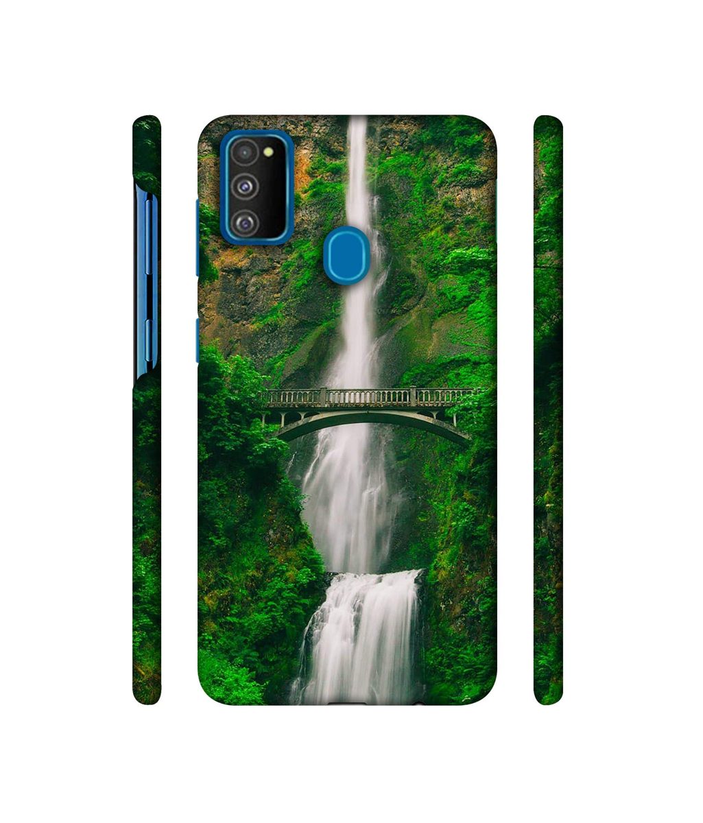 Amazon Brand - Solimo Designer Waterfall 3D Printed Hard Back Case Mobile Cover for Samsung Galaxy M21 / M30s
