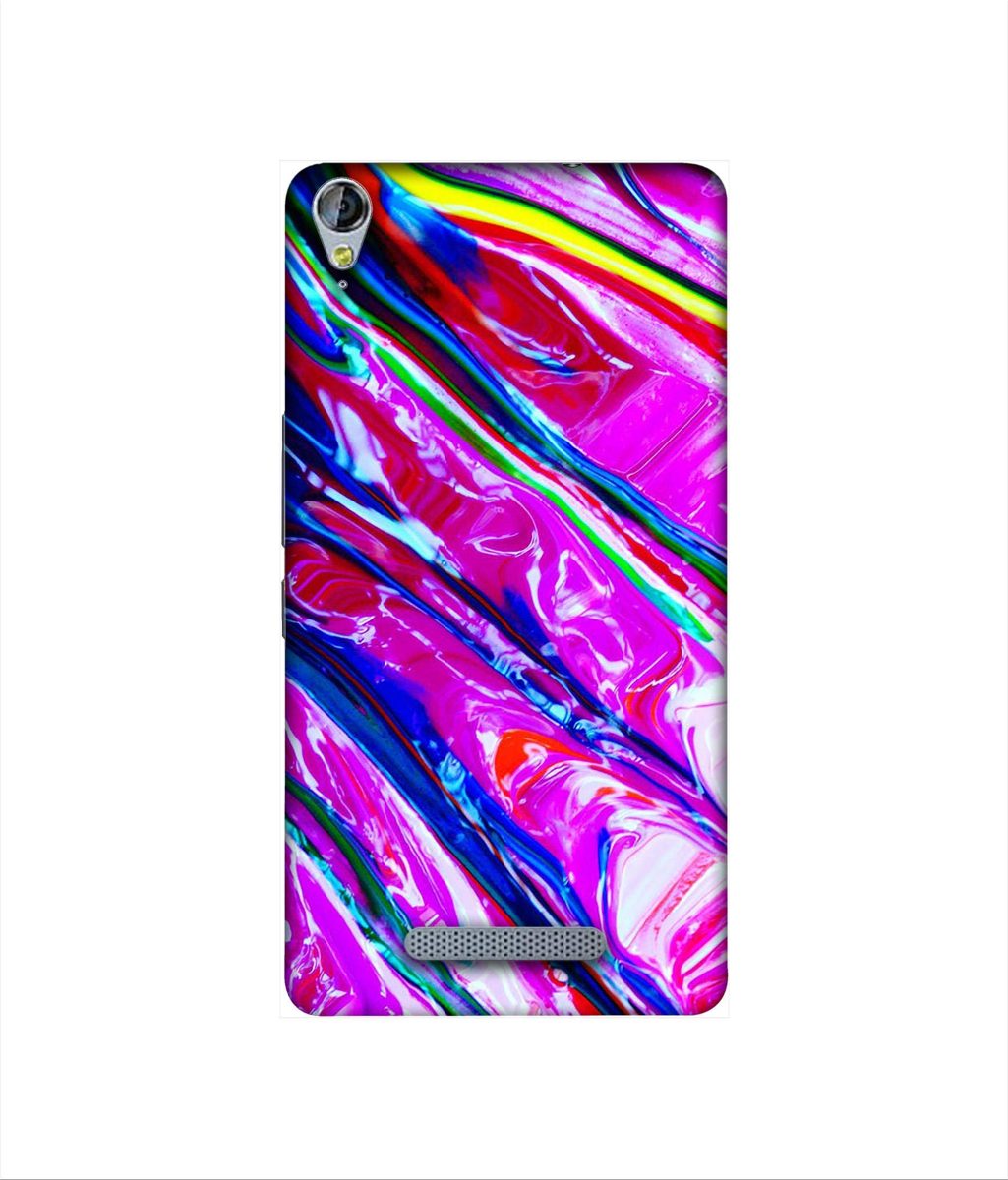 Amazon Brand - Solimo Designer Oil Color 3D Printed Hard Back Case Mobile Cover for Micromax Canvas Juice 3Plus Q394