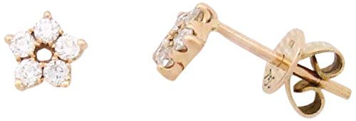 [An AJC Collection] an AJC Collection K18PG Diamond Earrings ajp02pg