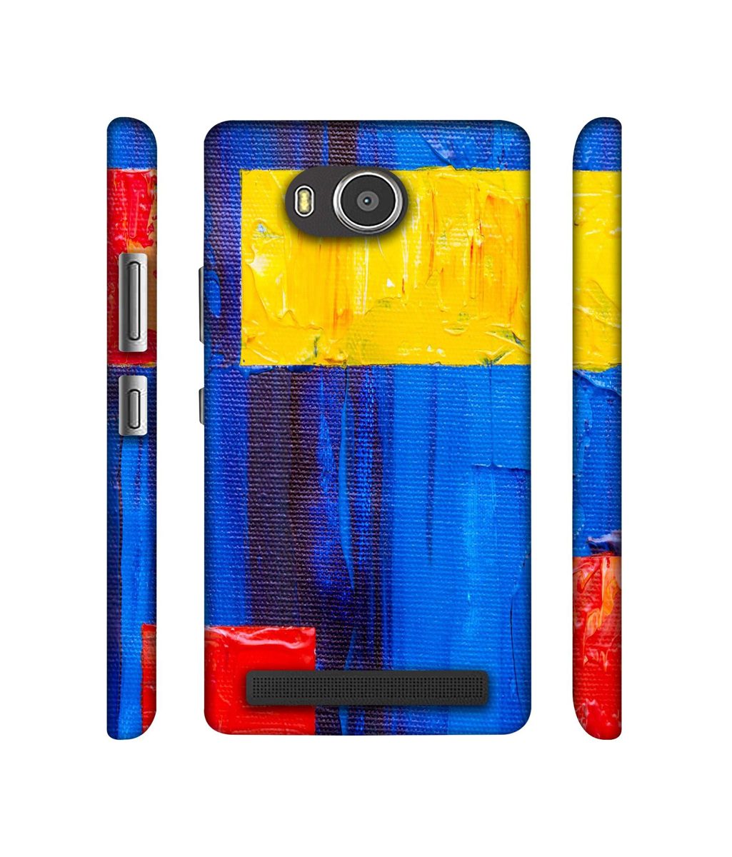 Amazon Brand - Solimo Designer Rectangle On Canvas 3D Printed Hard Back Case Mobile Cover for Lenovo A7700