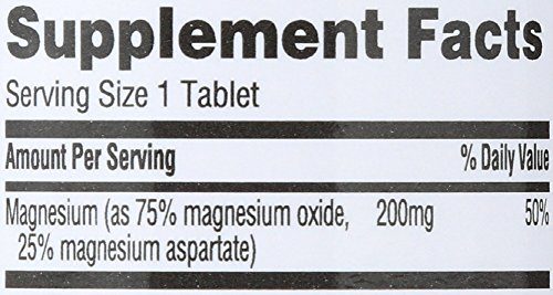 365 Everyday Value, Magnesium 200 mg, 60 ct