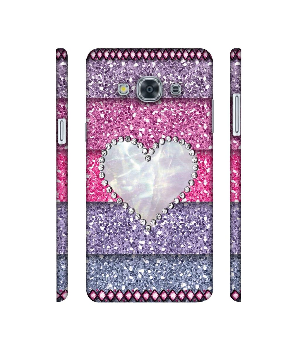 Amazon Brand - Solimo Designer Stone Heart 3D Printed Hard Back Case Mobile Cover for Samsung Galaxy J3 Pro