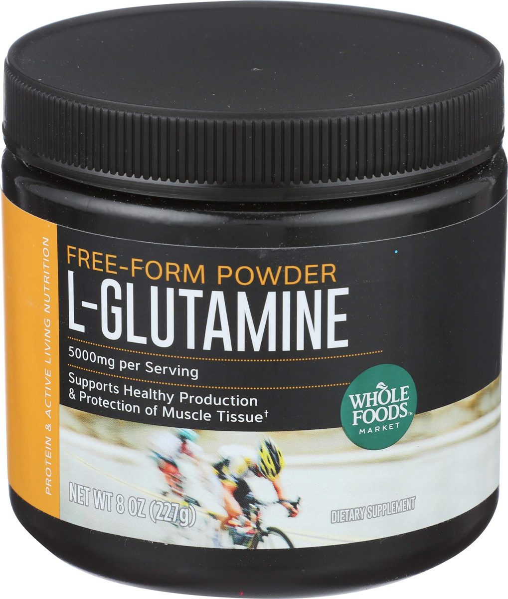 Whole Foods Market, L-Glutamine Free-Form Powder, 8 oz