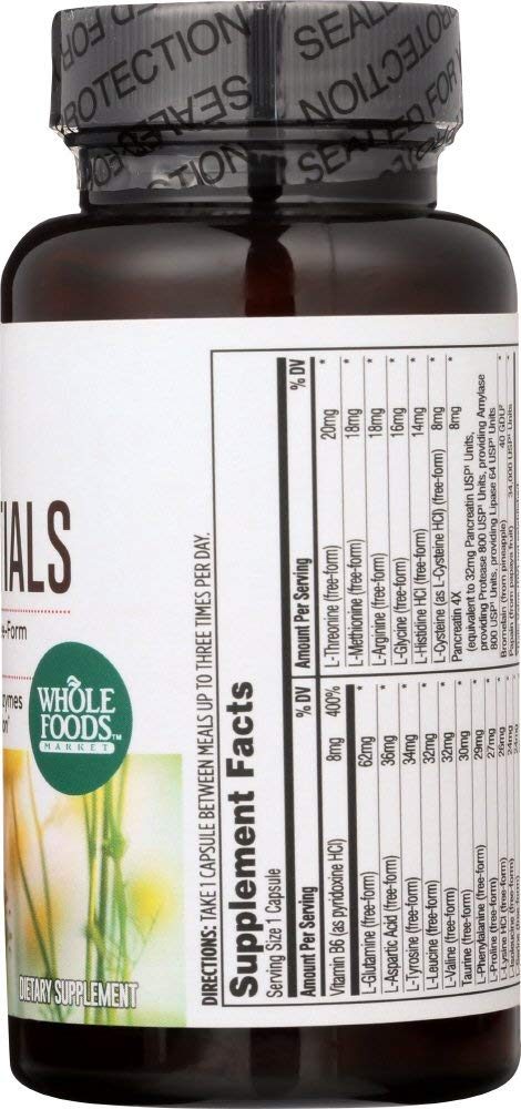 WHOLE FOODS MARKET Amino Essentials, 100 CT