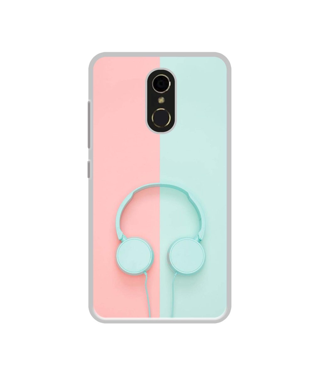 Amazon Brand - Solimo Designer Head Phone UV Printed Soft Back Case Mobile Cover for Itel S41