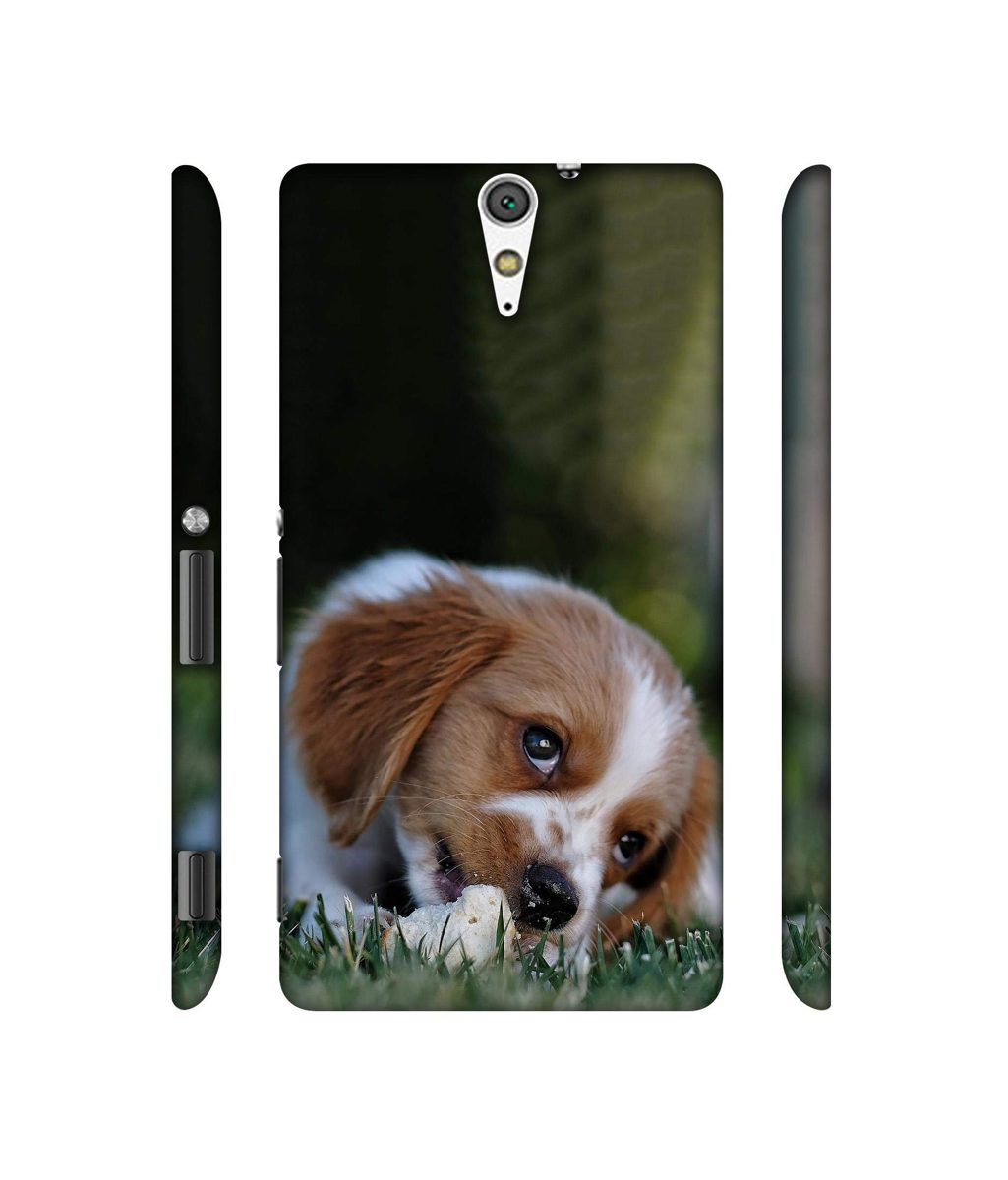 Amazon Brand - Solimo Designer Cute Puppy 3D Printed Hard Back Case Mobile Cover for Sony Xperia C5 Ultra Dual