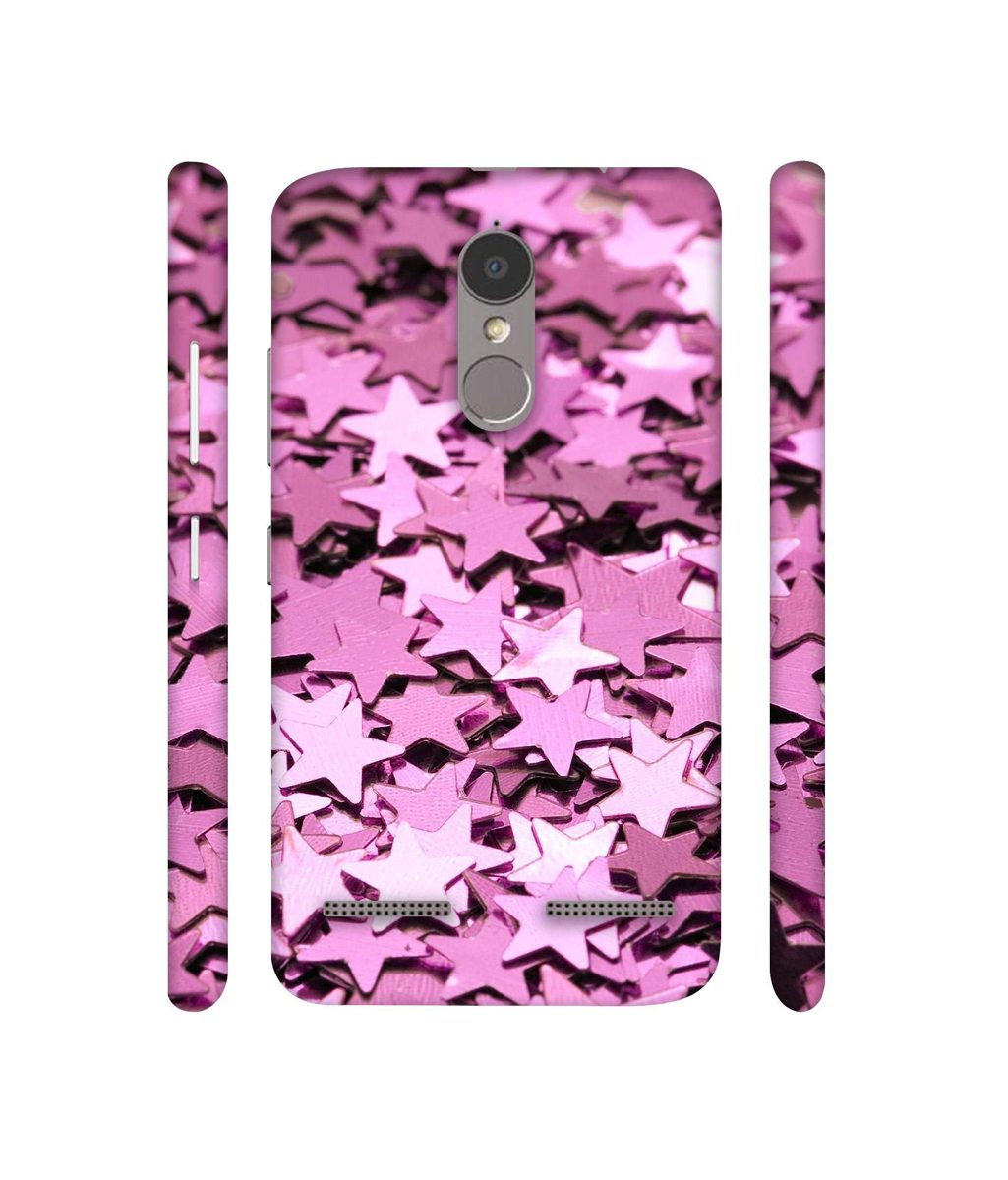 Amazon Brand - Solimo Designer Glitter Stars 3D Printed Hard Back Case Mobile Cover for Lenovo K6 Power