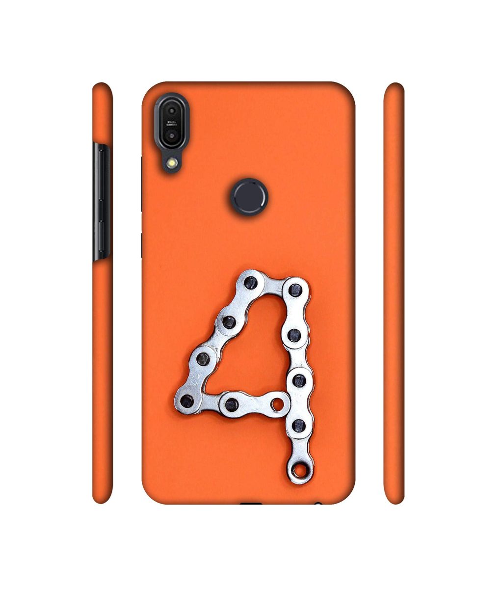 Amazon Brand - Solimo Designer Number Four 3D Printed Hard Back Case Mobile Cover for Asus Zenfone Max Pro M1 ZB601KL