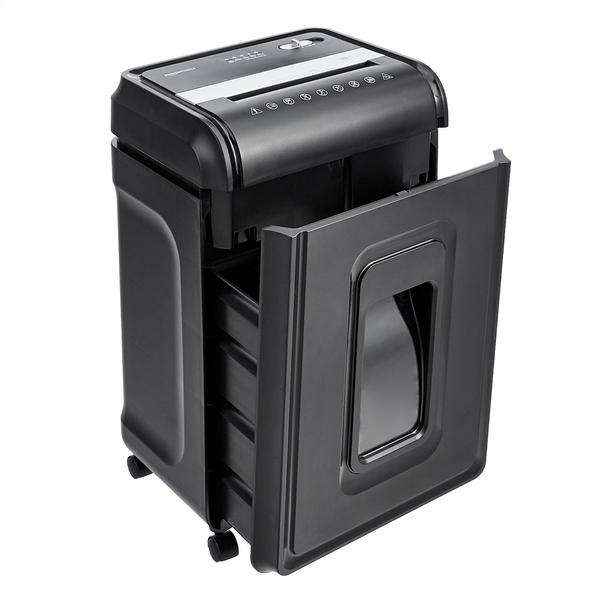 AmazonBasics 18-Sheet Micro-Cut Paper, CD, and Credit Card Shredder