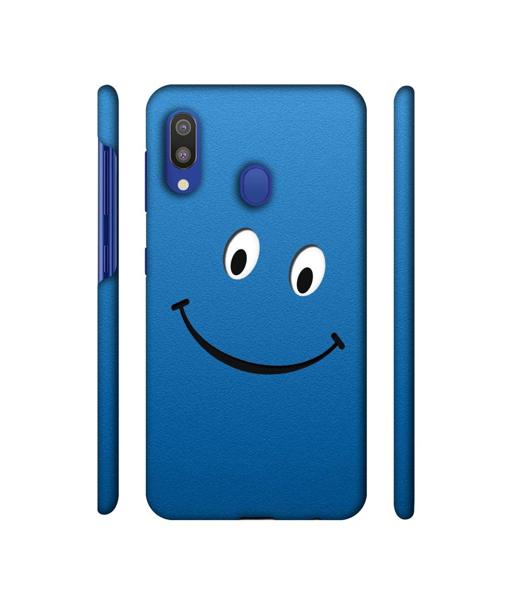 Amazon Brand - Solimo Designer Happy 3D Printed Hard Back Case Mobile Cover for Samsung Galaxy M20