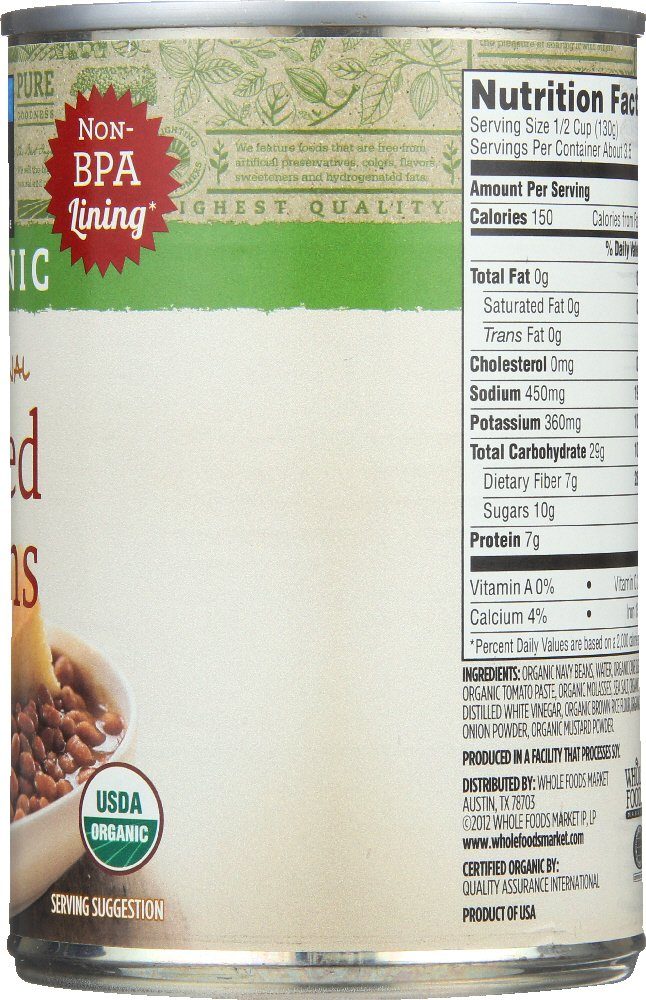 365 Everyday Value, Organic Traditional Baked Beans, 15 oz