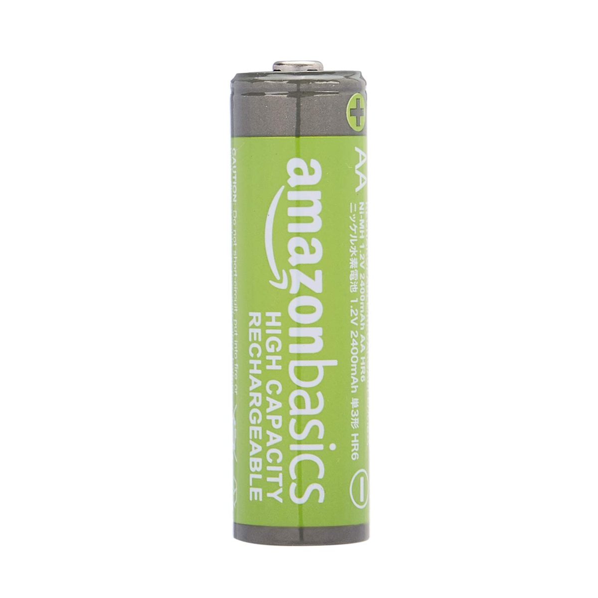 AmazonBasics AA High-Capacity Rechargeable Batteries 2400mAh (24-Pack) Pre-Charged
