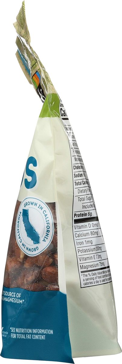 365 Everyday Value, Organic Almonds, Roasted & Salted, 10 oz