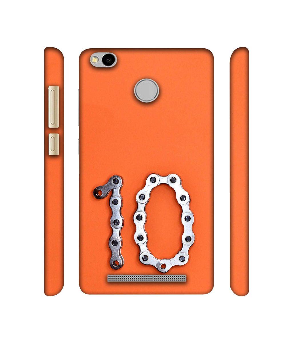Amazon Brand - Solimo Designer Number Ten 3D Printed Hard Back Case Mobile Cover for Xiaomi Redmi 3S Prime