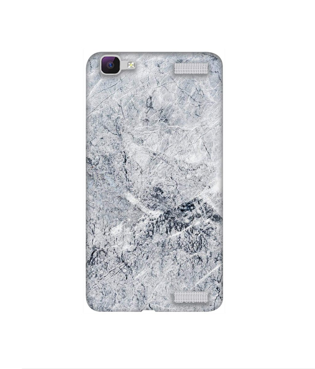 Amazon Brand - Solimo Designer Grayish Marble 3D Printed Hard Back Case Mobile Cover for Vivo V1 Max
