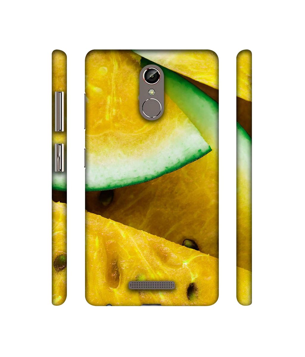 Amazon Brand - Solimo Designer Yellow Watermelon 3D Printed Hard Back Case Mobile Cover for Gionee S6s