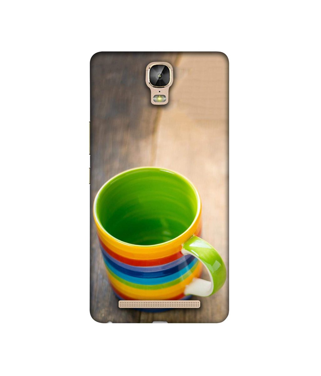 Amazon Brand - Solimo Designer Multicolor Cup 3D Printed Hard Back Case Mobile Cover for Gionee Marathon M5 Plus