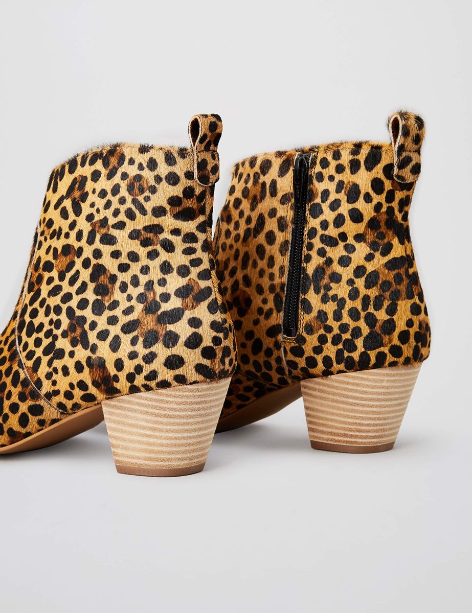 Amazon Brand - find. Women's Ankle Boots, Brown Leopard), US 10.5