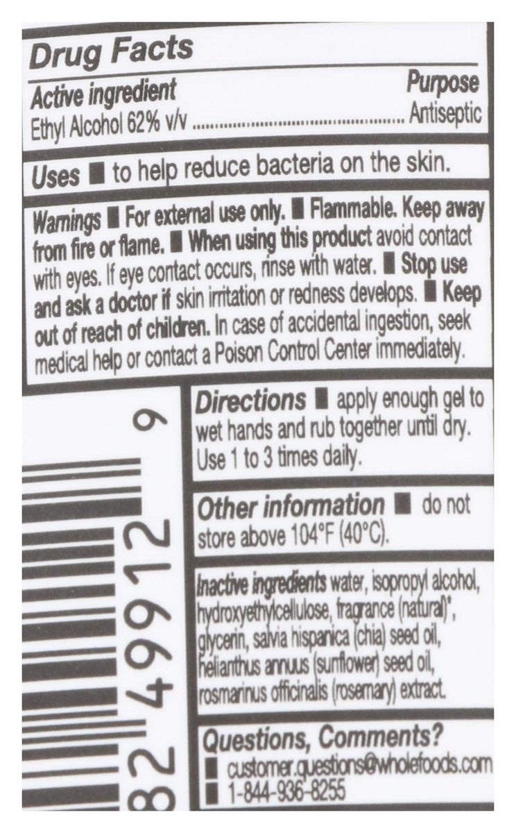 365 EVERYDAY VALUE Candy Cane Hand Sanitizer, 1 FZ