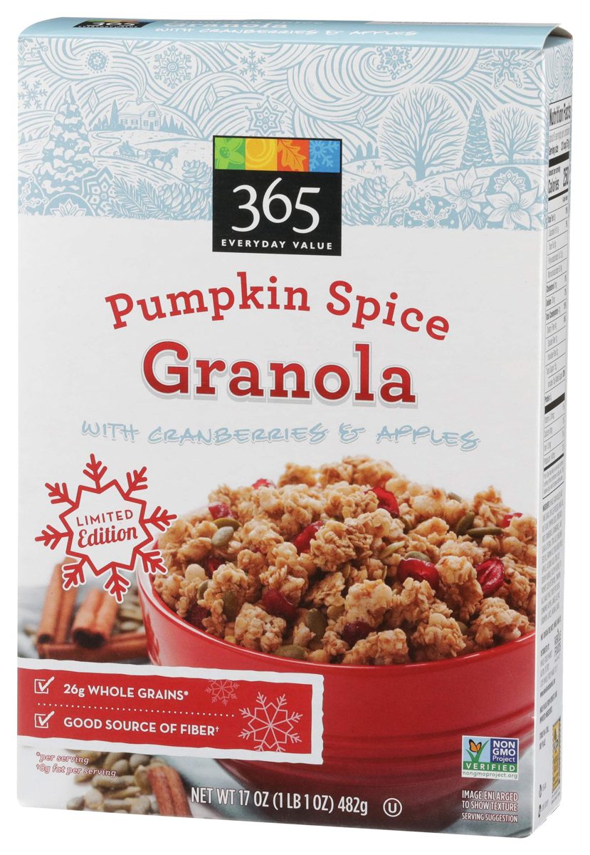 365 Everyday Value, Pumpkin Spice Granola, 17 oz