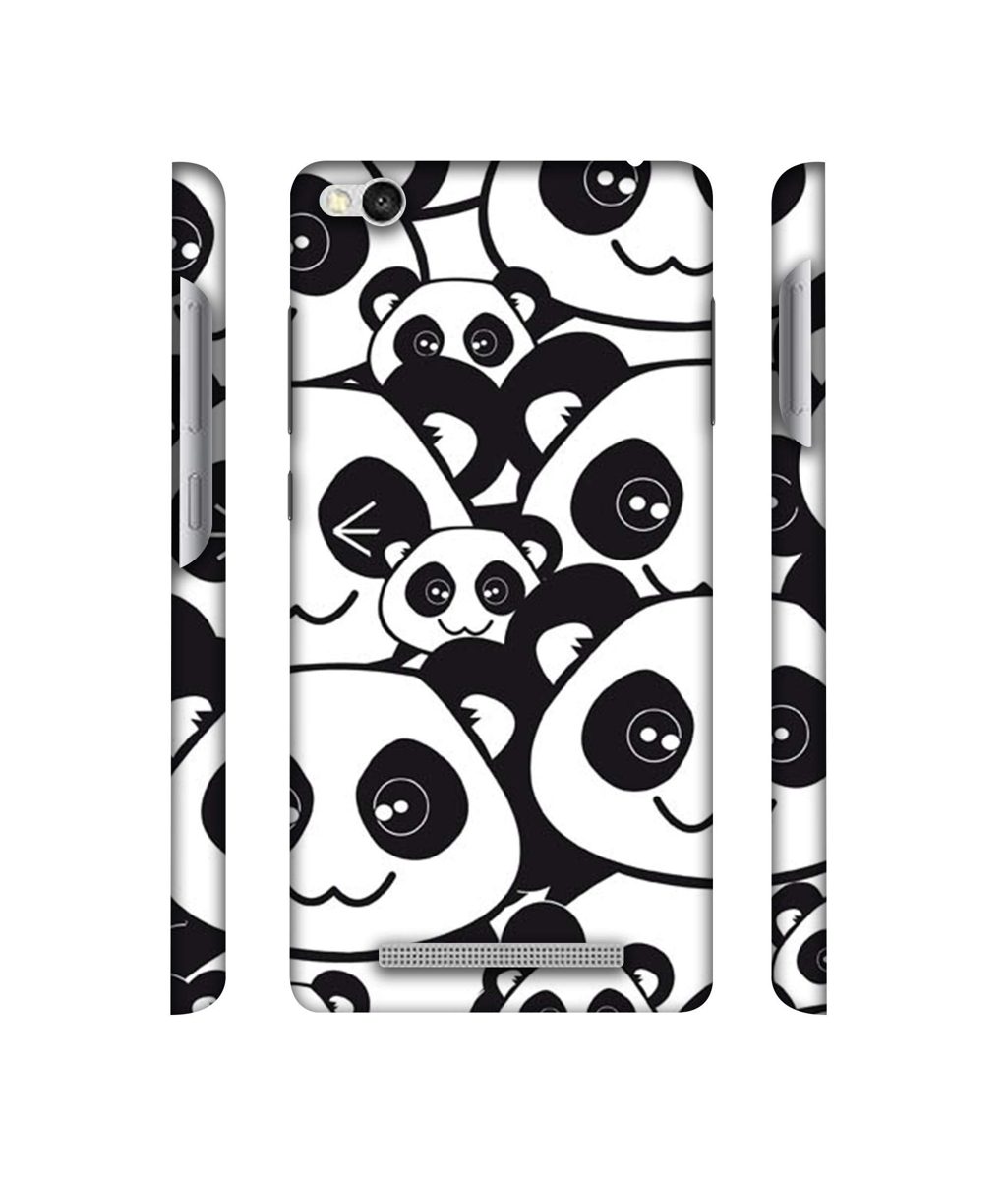 Amazon Brand - Solimo Designer Panda Texture 3D Printed Hard Back Case Mobile Cover for Xiaomi Redmi 3S