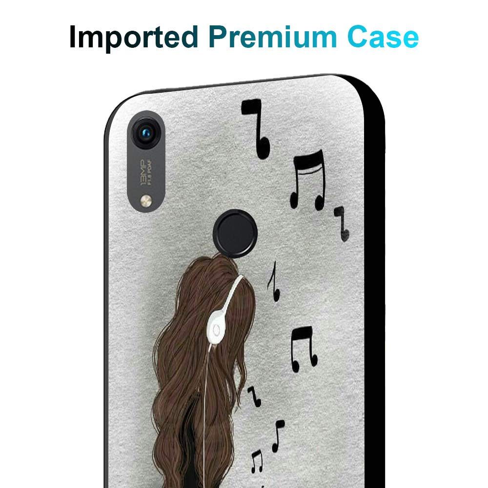 Amazon Brand - Solimo Designer Music Printed Hard Back Case Mobile Cover forHonor 8A (D1259)