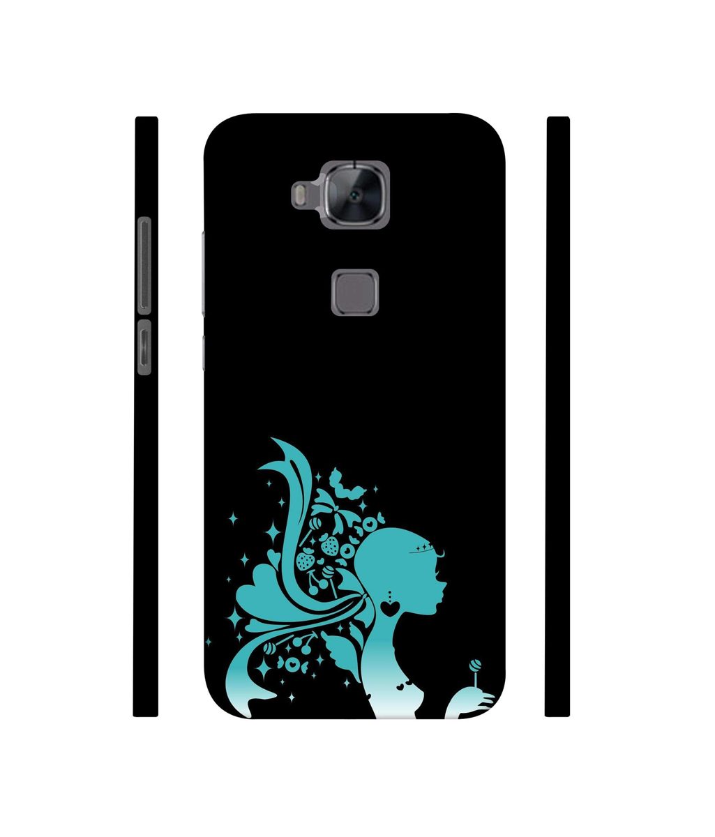 Amazon Brand - Solimo Designer Lady Vector N 3D Printed Hard Back Case Mobile Cover for Huawei G8