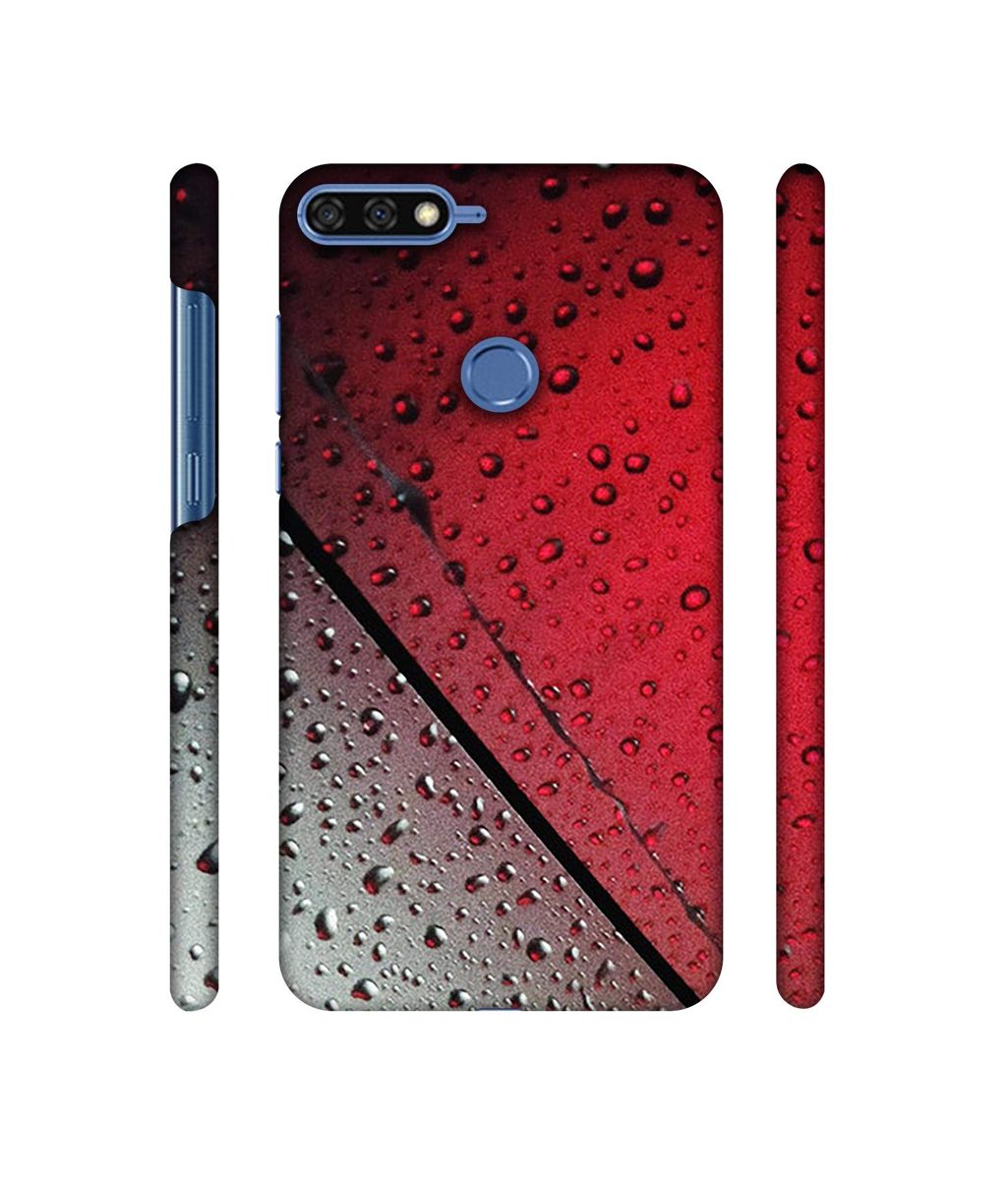 Amazon Brand - Solimo Designer Water Drop On Glass 3D Printed Hard Back Case Mobile Cover for Huawei Honor 7A