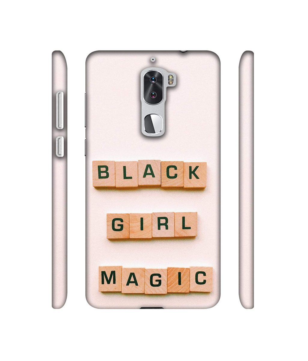 Amazon Brand - Solimo Designer Black Girl Magic 3D Printed Hard Back Case Mobile Cover for Coolpad Cool1 Dual