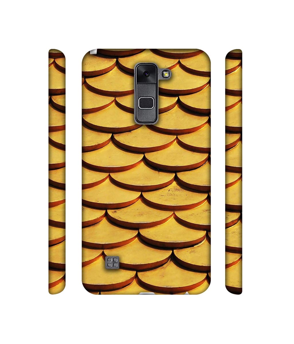 Amazon Brand - Solimo Designer Wooden Semi Circle Texture 3D Printed Hard Back Case Mobile Cover for LG Stylus 2