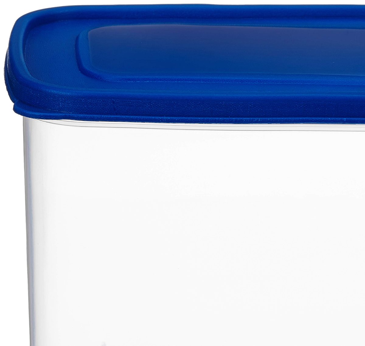 Amazon Brand - Solimo Set of 2 Storage Container (3.4L), Blue