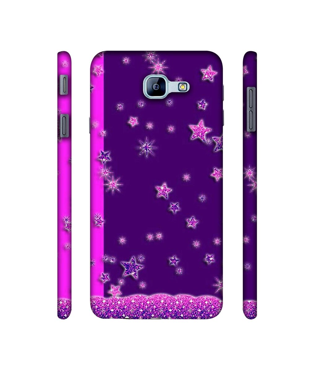 Amazon Brand - Solimo Designer Sparkling Stars 3D Printed Hard Back Case Mobile Cover for Samsung Galaxy A8 (2016)