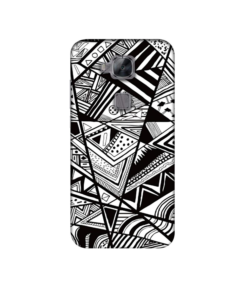 Amazon Brand - Solimo Designer Random Pattern 3D Printed Hard Back Case Mobile Cover for Huawei G8