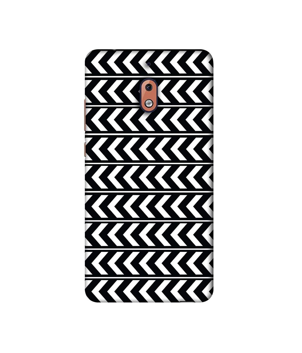 Amazon Brand - Solimo Designer Horizontal Arrow Texture 3D Printed Hard Back Case Mobile Cover for Nokia 2.1
