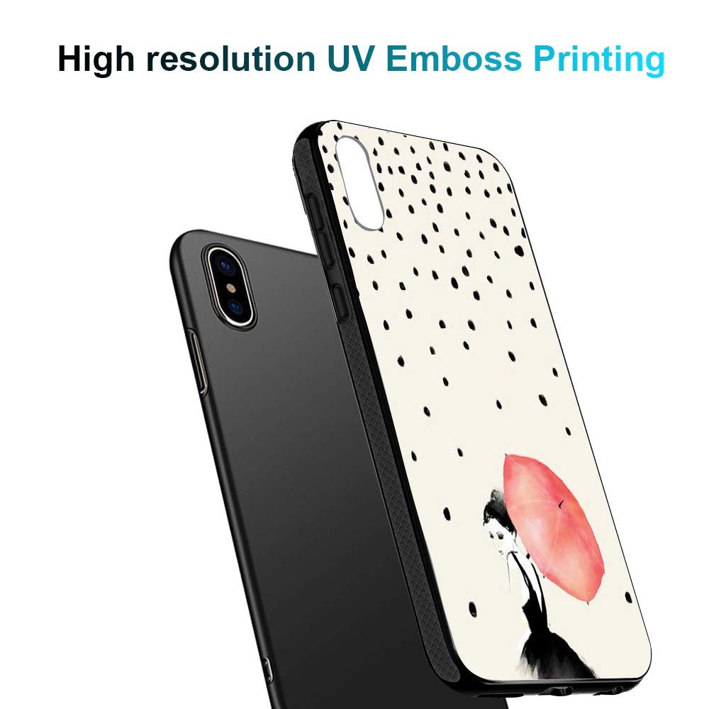 Amazon Brand - Solimo Designer Umbrella Printed Hard Back Case Mobile Cover for Apple iPhone X/Xs (D1231)