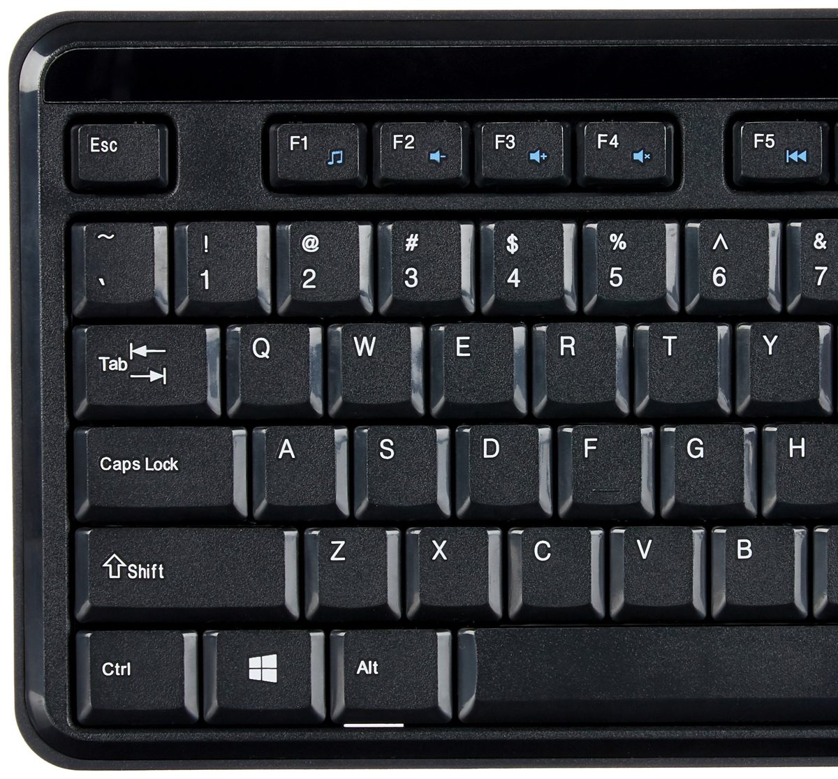 AmazonBasics Wireless Computer Keyboard and Mouse Combo - Quiet and Compact