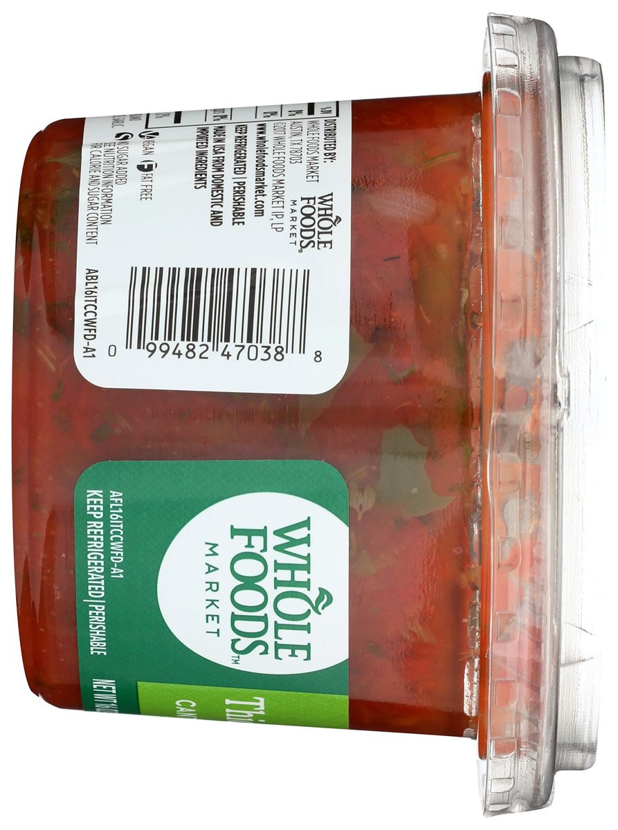 Whole Foods Market, Thick & Chunky Cantina Style Salsa, Mild, 16 oz