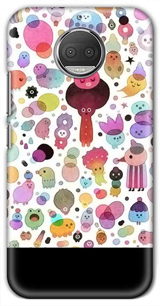Amazon Brand - Solimo Designer Panda Pattern 3D Printed Hard Back Case Mobile Cover for Motorola Moto G5S Plus