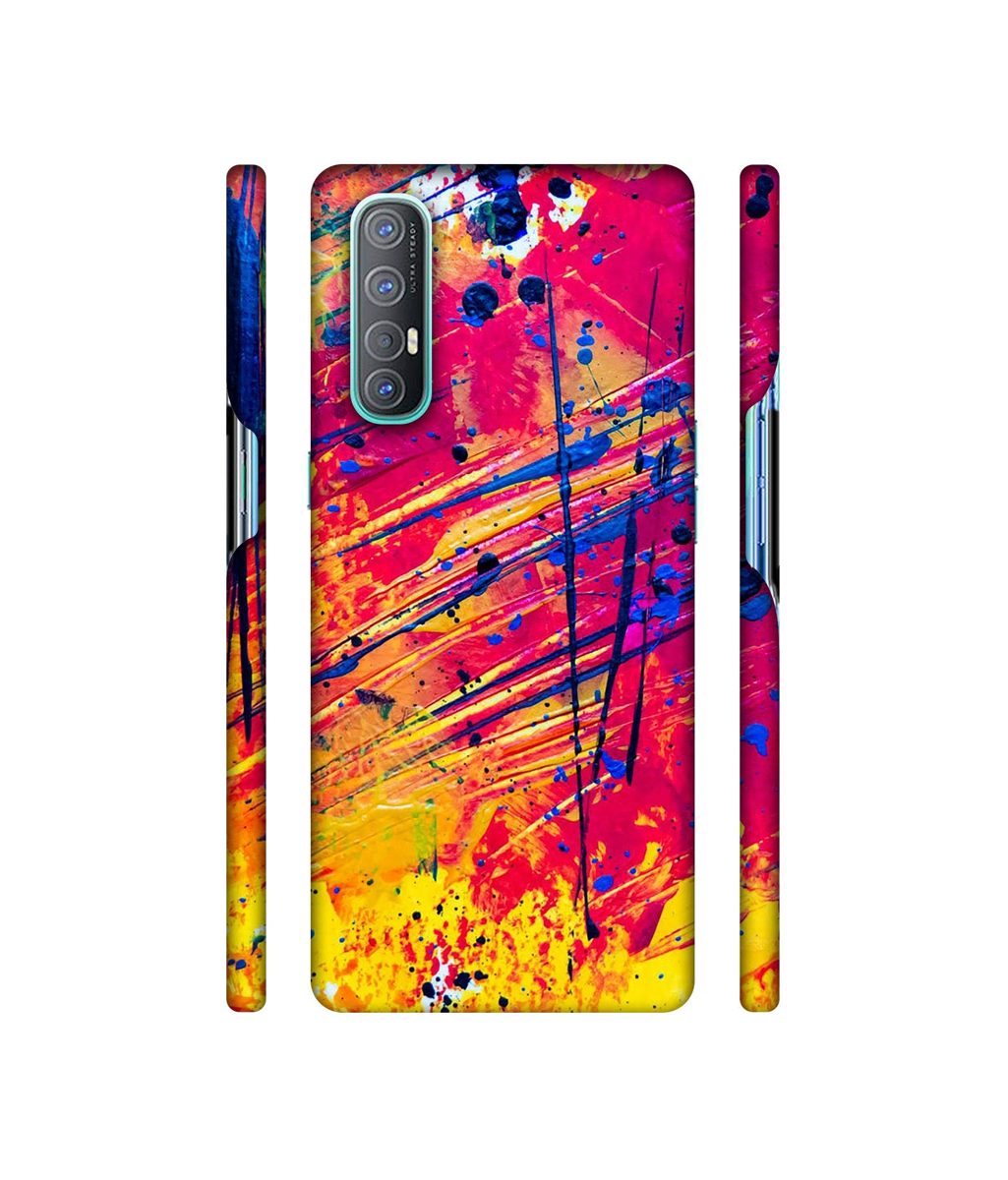 Amazon Brand - Solimo Designer Color Sprink 3D Printed Hard Back Case Mobile Cover for Oppo Reno 3 Pro