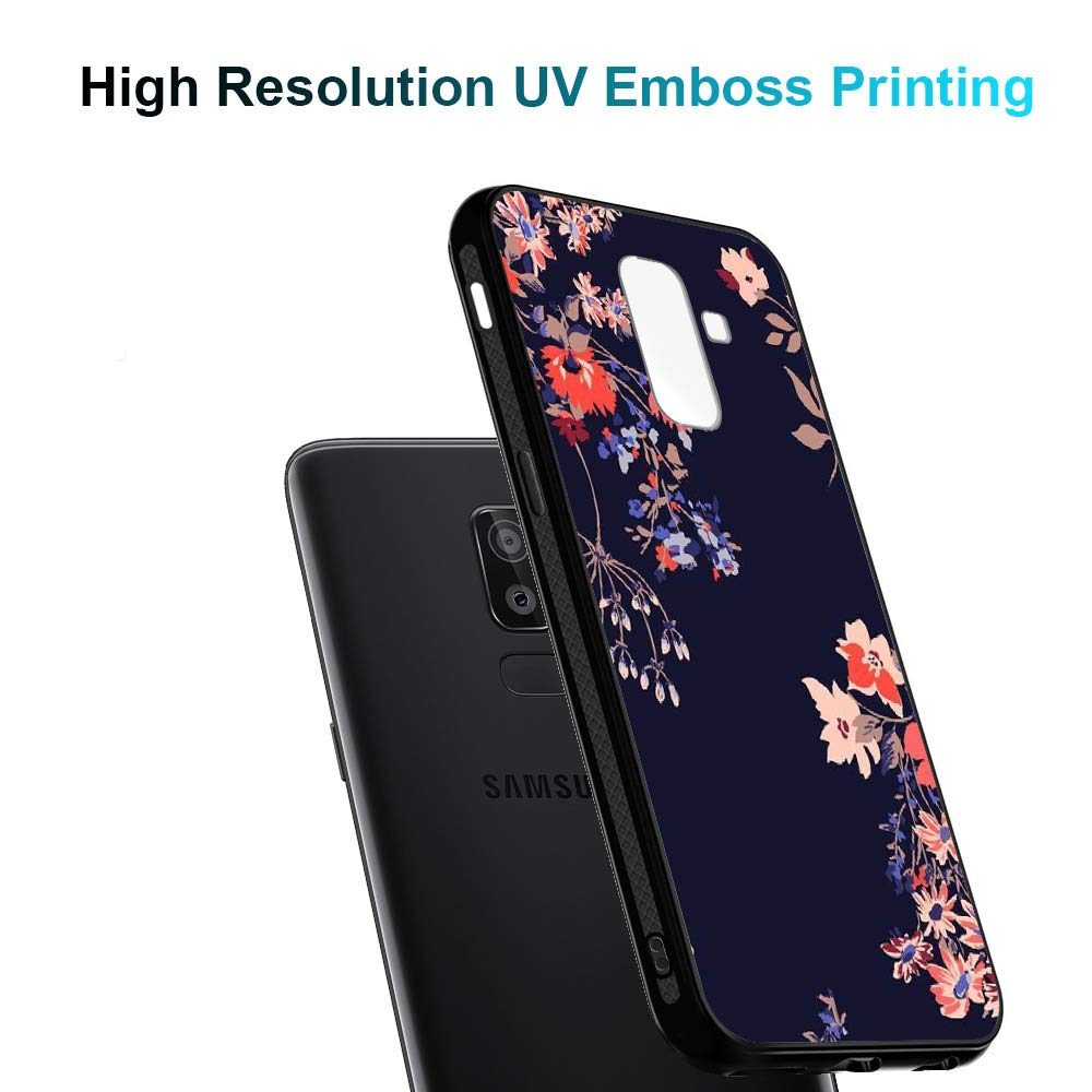 Amazon Brand - Solimo Designer Floral Printed Hard Back Case Mobile Cover forSamsung Galaxy J8 2018 / Samsung Galaxy On8 (D1150)