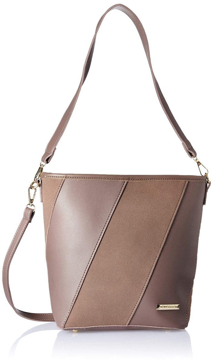 Flavia Women's Handbag with Pouch (Purple)