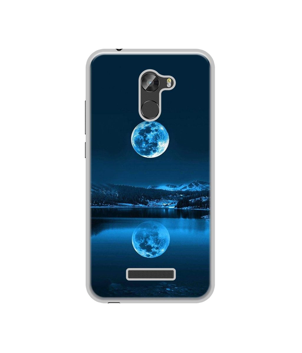 Amazon Brand - Solimo Designer Moon Pattern Print UV Printed Soft Back Case Mobile Cover for Gionee X1S