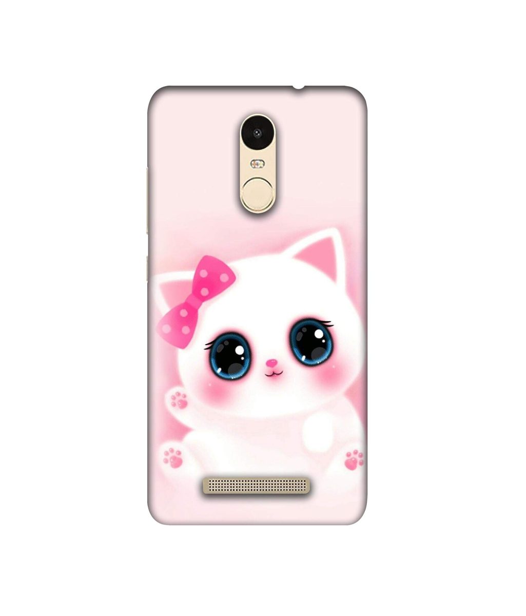 Amazon Brand - Solimo Designer Babby Kitty 3D Printed Hard Back Case Mobile Cover for Xiaomi Redmi Note 3