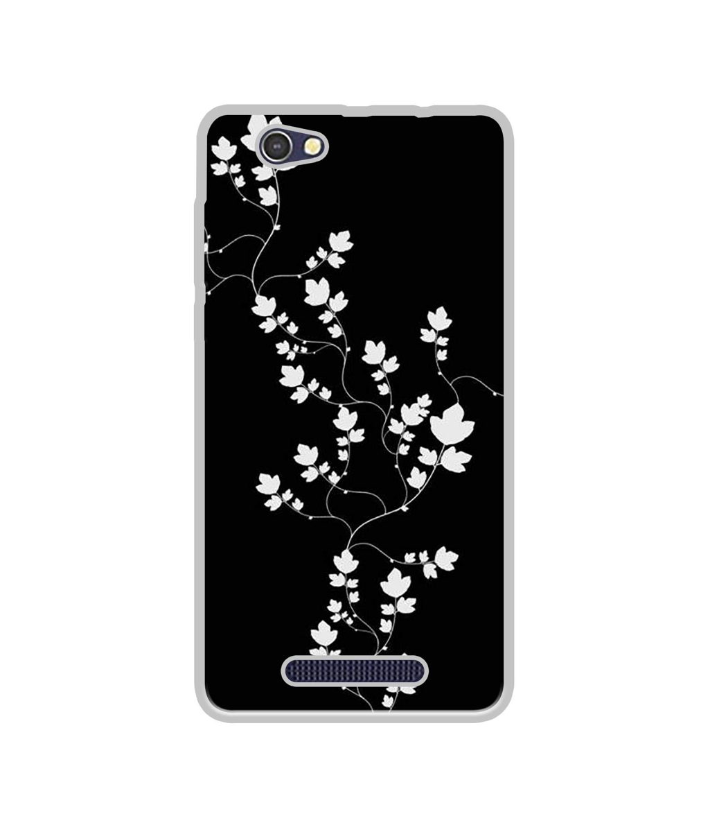 Amazon Brand - Solimo Designer Color Flowers UV Printed Soft Back Case Mobile Cover for Lava A72