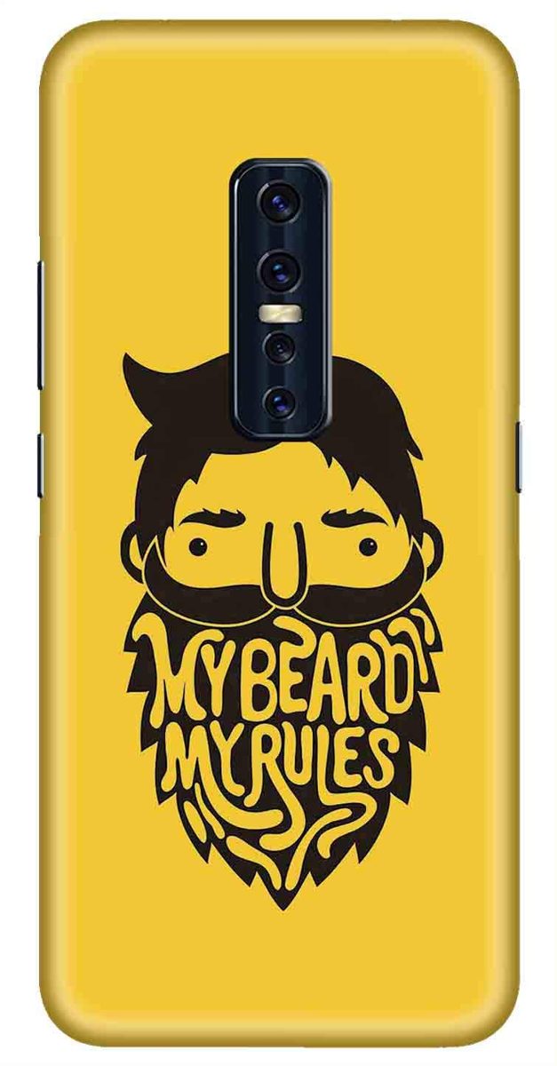 Amazon Brand - Solimo Designer Beard Man 3D Printed Hard Back Case Mobile Cover for Vivo V17 Pro