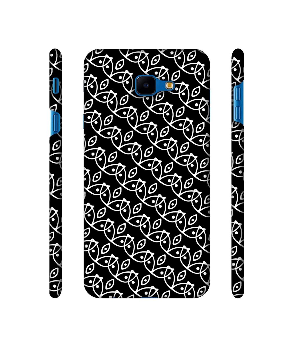 Amazon Brand - Solimo Designer White Pattern 3D Printed Hard Back Case Mobile Cover for Samsung Galaxy J4 Core