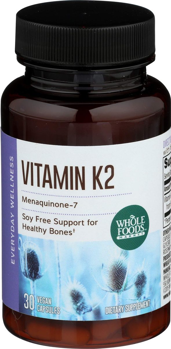 Whole Foods Market, Vitamin K2, 30 ct