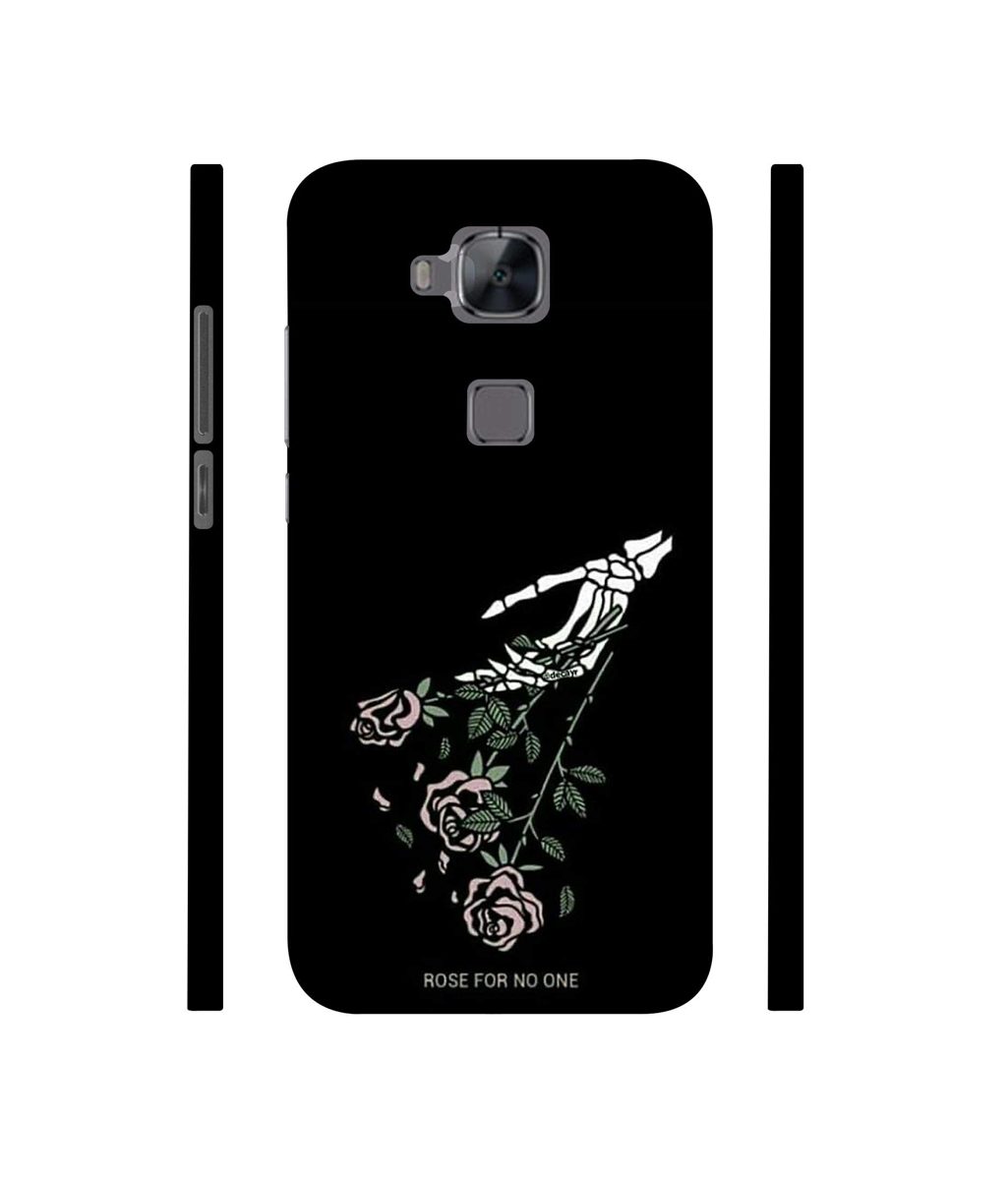 Amazon Brand - Solimo Designer Rose for No One 3D Printed Hard Back Case Mobile Cover for Huawei G8