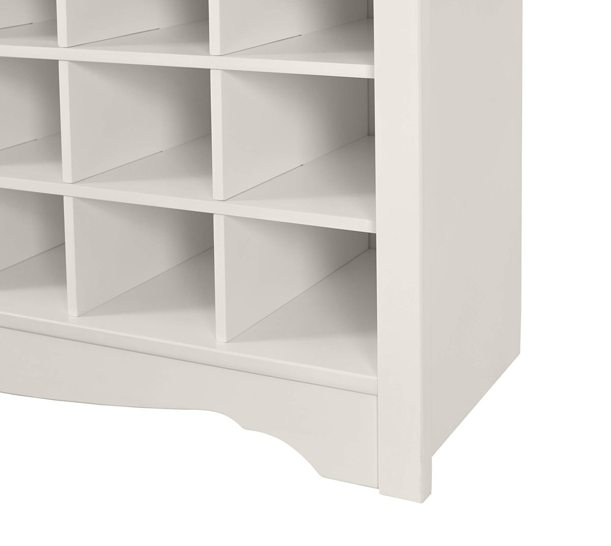Ravenna Home Sobaski Wood Shoe Storage Rack Organizer, 48"W