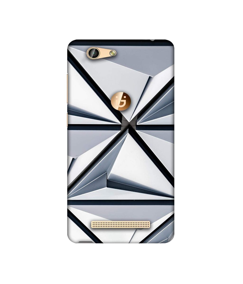 Amazon Brand - Solimo Designer Hexagon Texture 3D Printed Hard Back Case Mobile Cover for Gionee F103 Pro